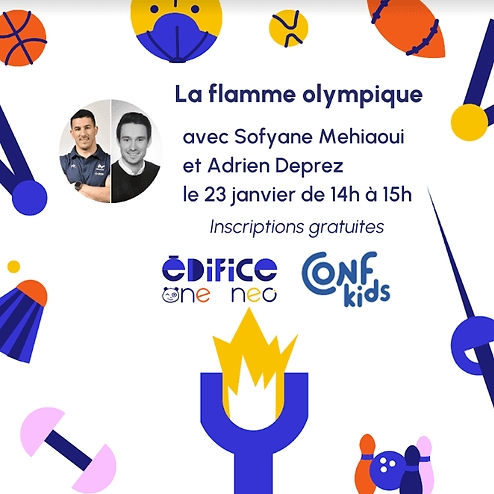 La flamme olympique